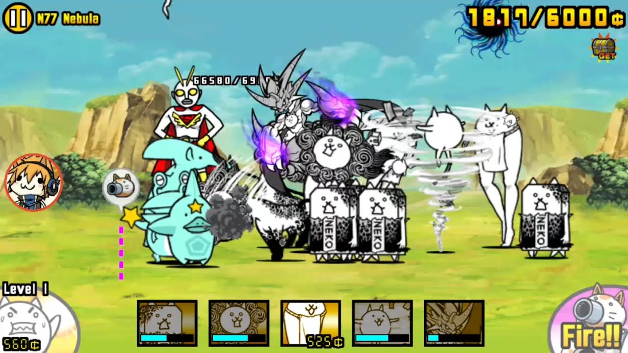 The Battle Cats ~ N77 Nebula ⟨Cats of the Cosmos: Chapter 3⟩ ~ NO GACHA ⟨CHEESE⟩