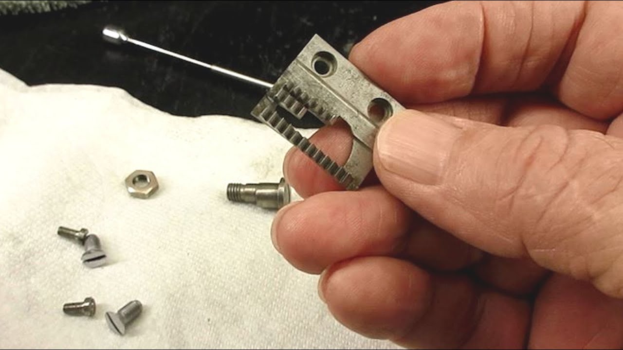 How to Check & Set the Height of the Feed Dog on a Singer Model 221 Featherweight
