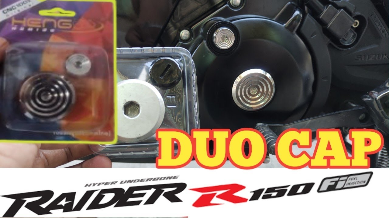 RAIDER 150 FI CNC DUO CAP (CONCAVE)