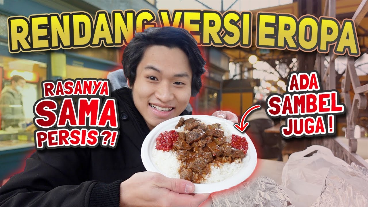 TERNYATA DI EROPA JUGA ADA RENDANG???!! LEBIH ENAK YANG MANA???