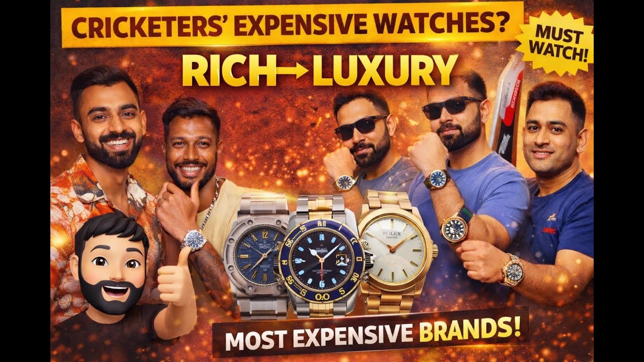 Luxury Watches of Indian Cricketers- Watch Freak