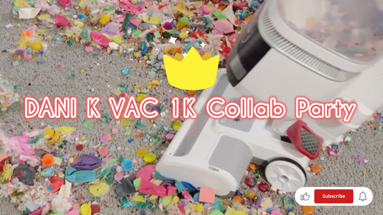 🥳✨1,000 SUBSCRIBERS VAC COMMUNITY COLLAB✨🥳 | 4 CREATERS w/ DYSON SHARK VACMASTER | TOOLS AND BR 😱🥹🤩😍