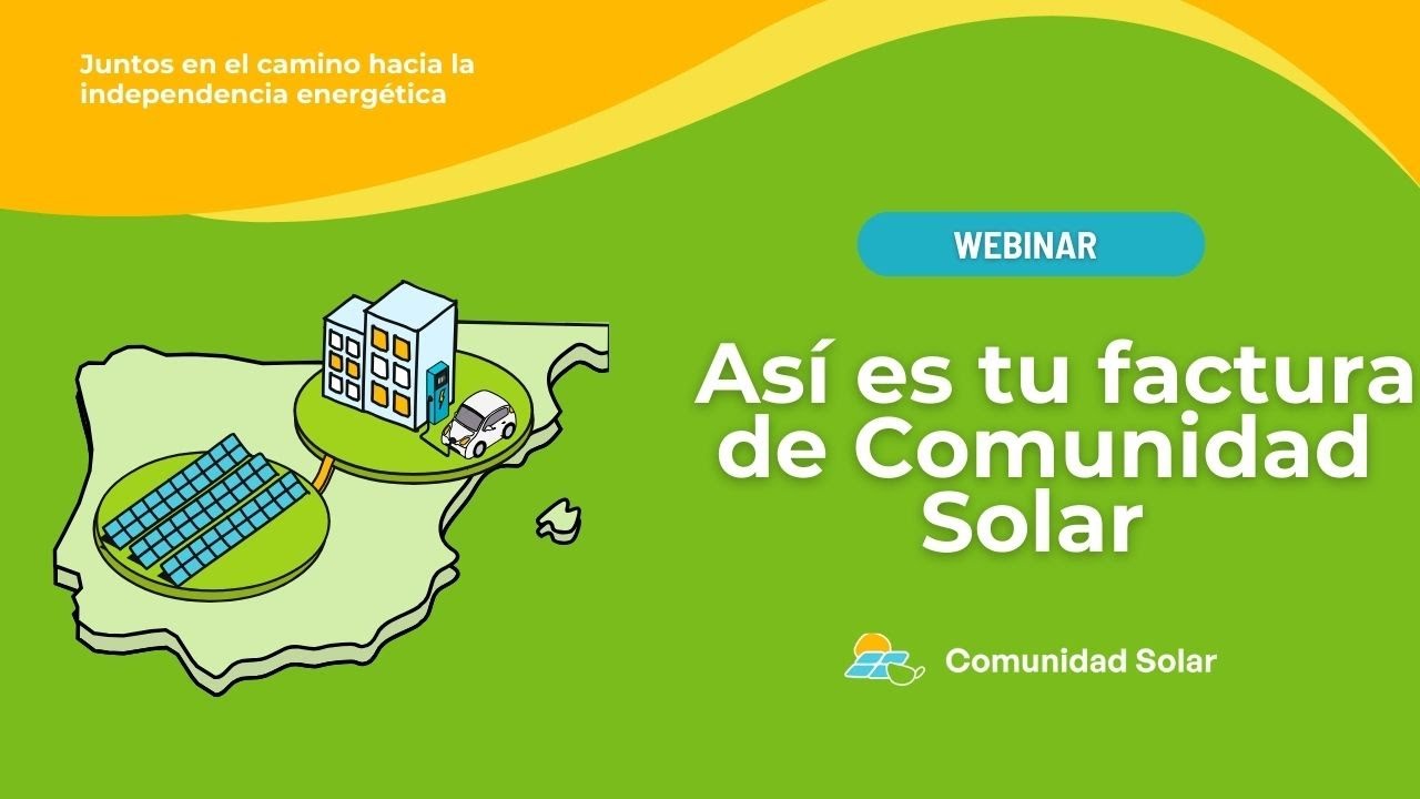 Comunidad Solar | Eugenio Garc&iacute;a-Calder&oacute;n explica c&oacute;mo es tu factura de Comunidad Solar