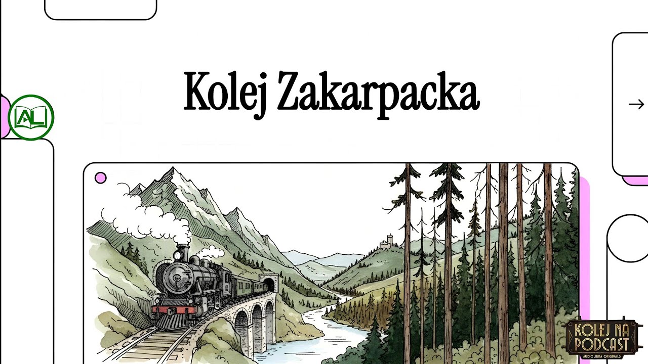 Sianki: Kolej Zakarpacka, najpiękniejsza linia północnych Karpat 🇺🇦 KOLEJ NA PODCAST Express 🚅 #7