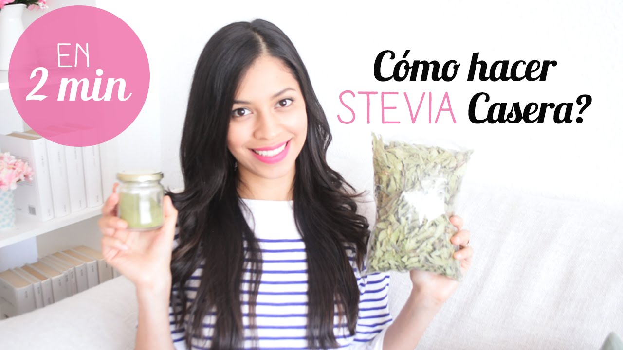 Cómo hacer STEVIA casera en 2 min ı Cómo utilizarla + Beneficios