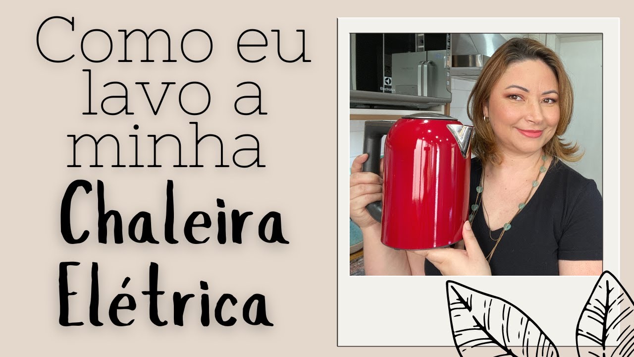 #DICADAJU: Como Lavo Chaleira Elétrica - Kitchenaid - Tirando manchas de cloro
