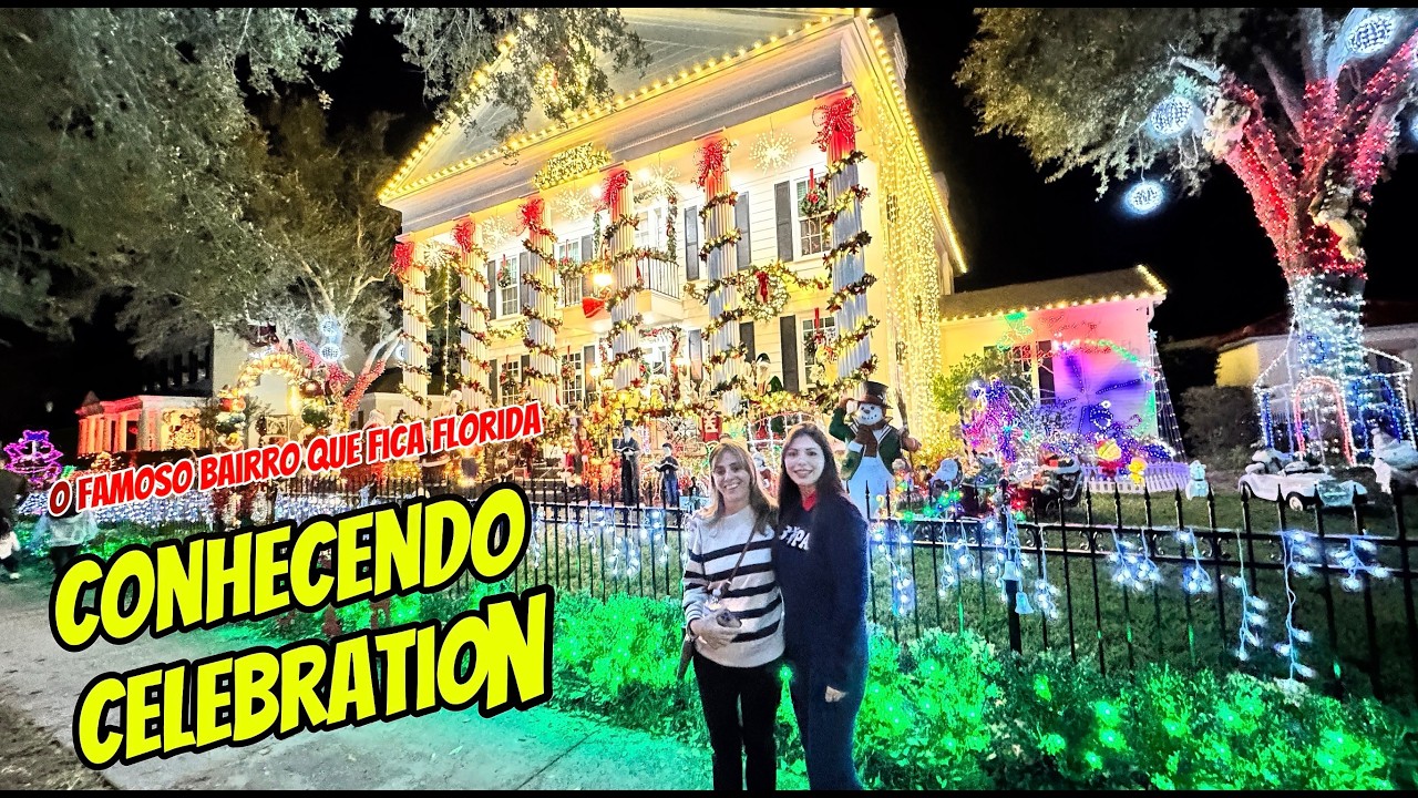 Você Conhece Celebration? O Bairro da Disney na Flórida 🇺🇸