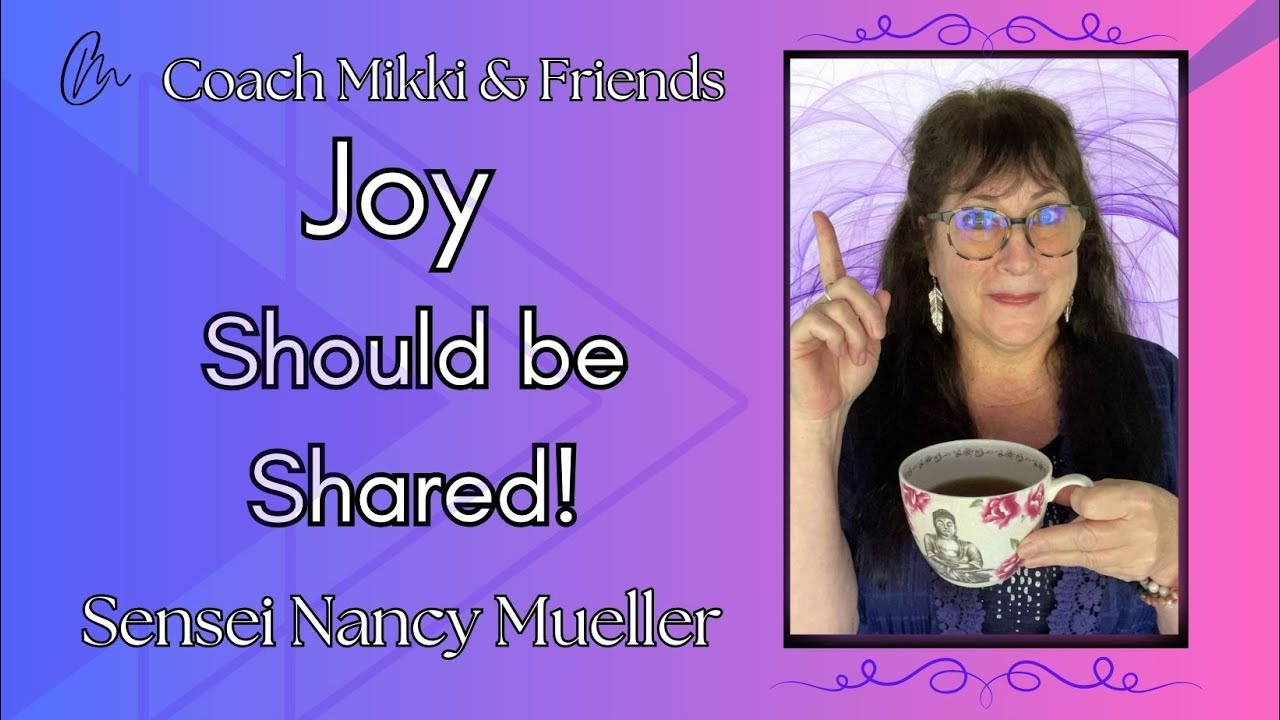 Joy should be shared!
