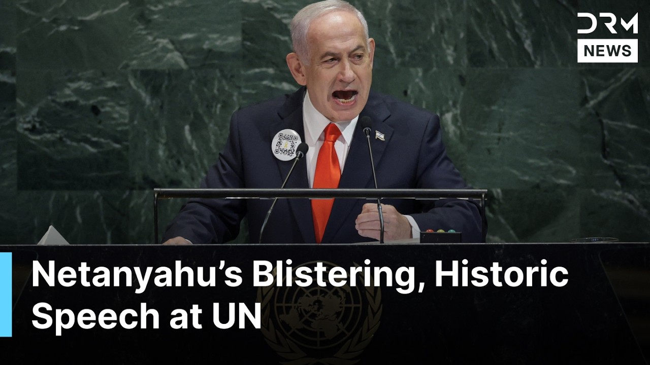 WATCH: Israeli PM Netanyahu&rsquo;s Complete Fiery UNGA 2025 Speech Amid Global Walkouts | AC1G