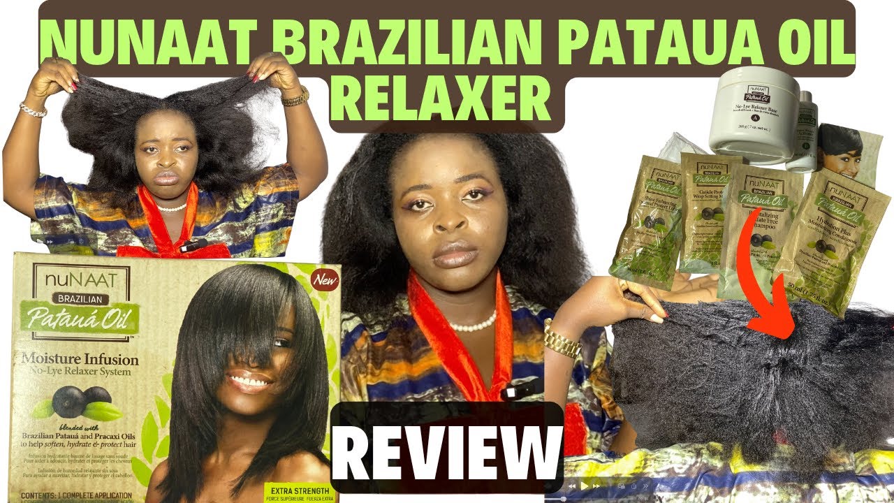 Обзор набора для релаксации NANAAT BRAZELIAN PATAUA OIL No Lye Relaxer KIT RELAXER ||Все, что вам...