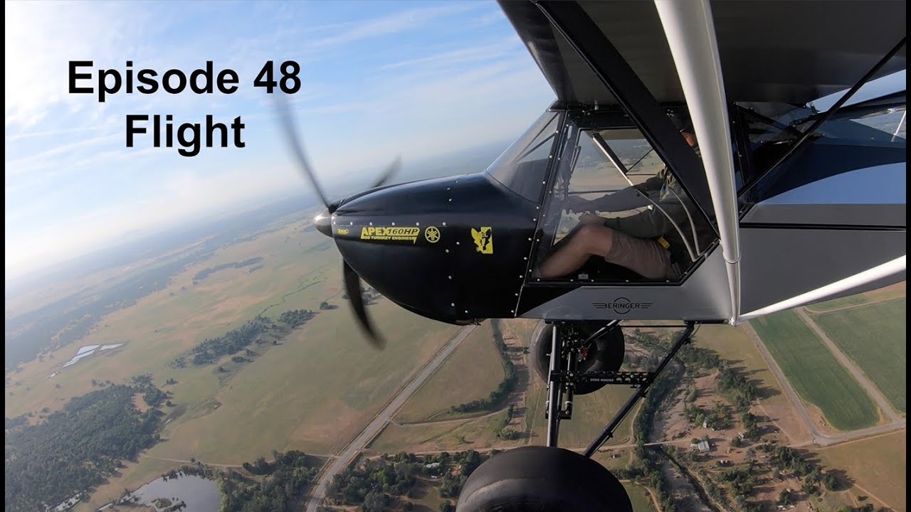 Kitfox 7 Apex Build  Episode 48 STOLFox First Flight