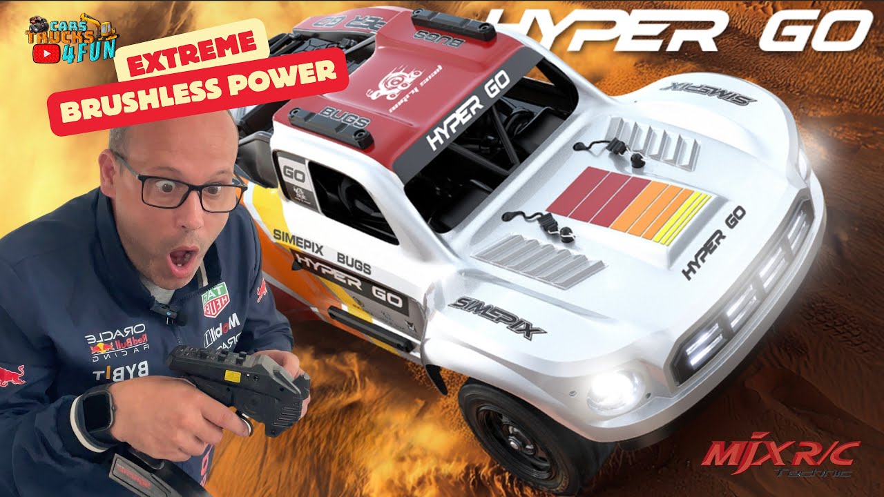 MJX Hyper Go 14211 Brushless Short Course Unboxing & First Drive @CarsTrucks4Fun