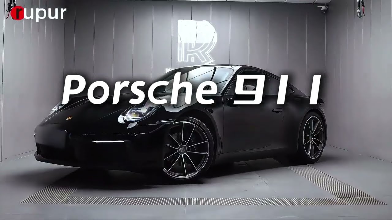Rupur PPF - Basic Black - Porsche 911