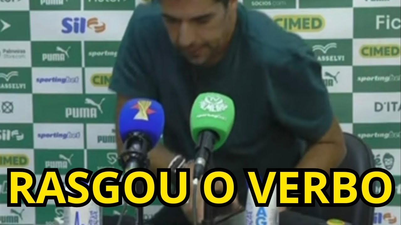 ABEL RASGA O VERBO APÓS DERROTA “SE NÃO APRENDER…