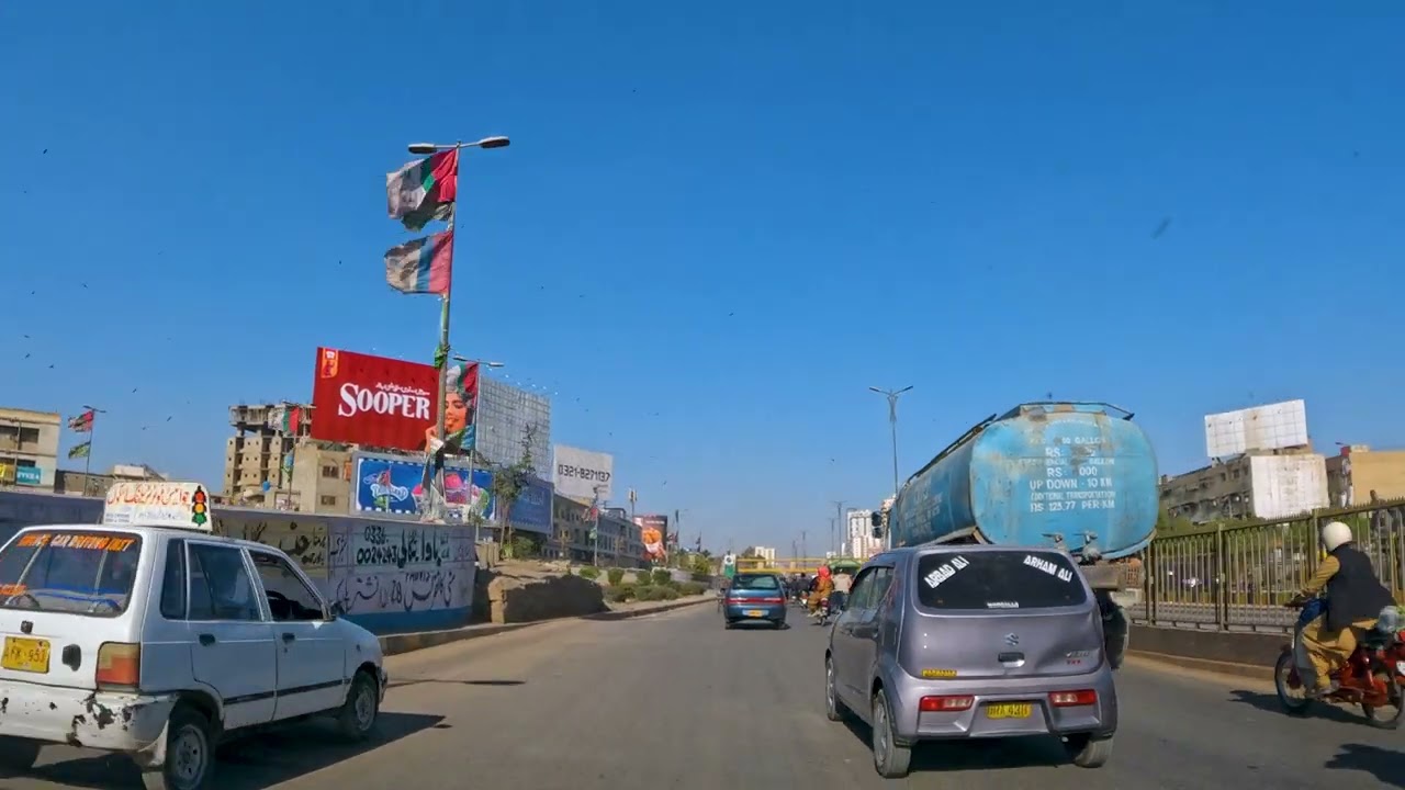 Driving From Nazimabad To North Nazimabad | Karachi Street View | 4K