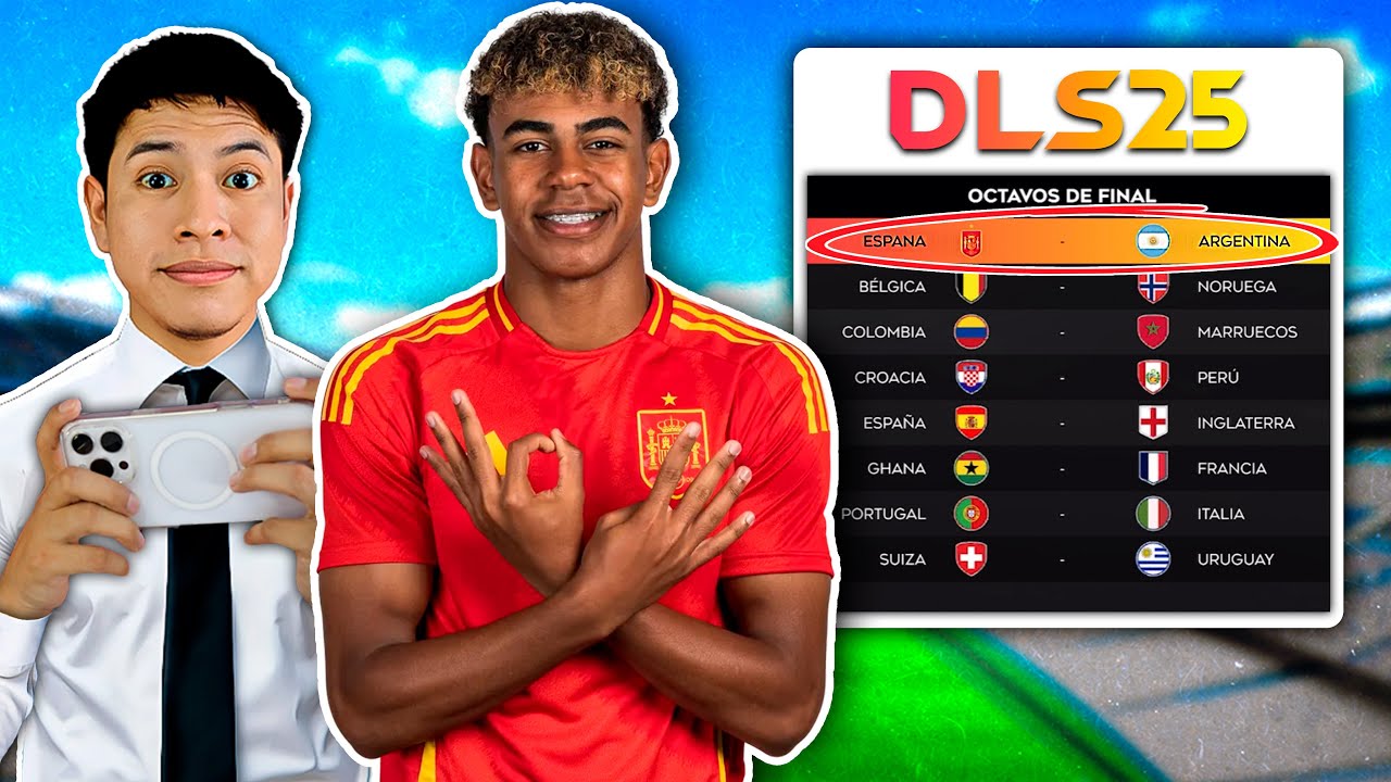 MI SELECCIÓN PARA JUGAR LA COPA MUNDIAL en DREAM LEAGUE SOCCER 2025 😱