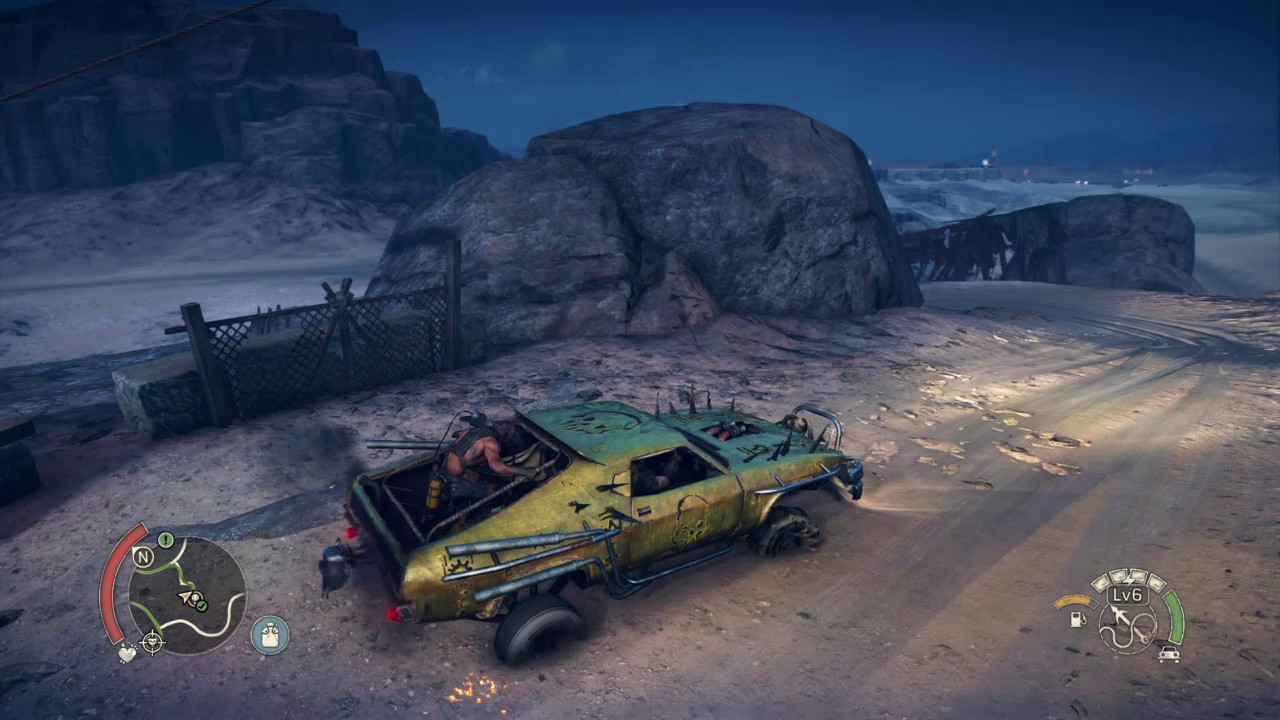 Mad Max - now that is one heavy car glitch
