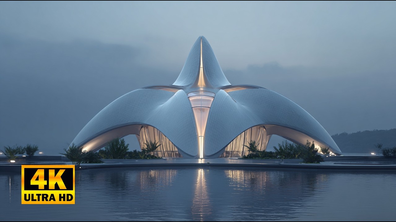 Starfish Pattern Dome Palace | Ultra Modern Architecture Inspired by Ocean Symmetry |Emperor Palaces