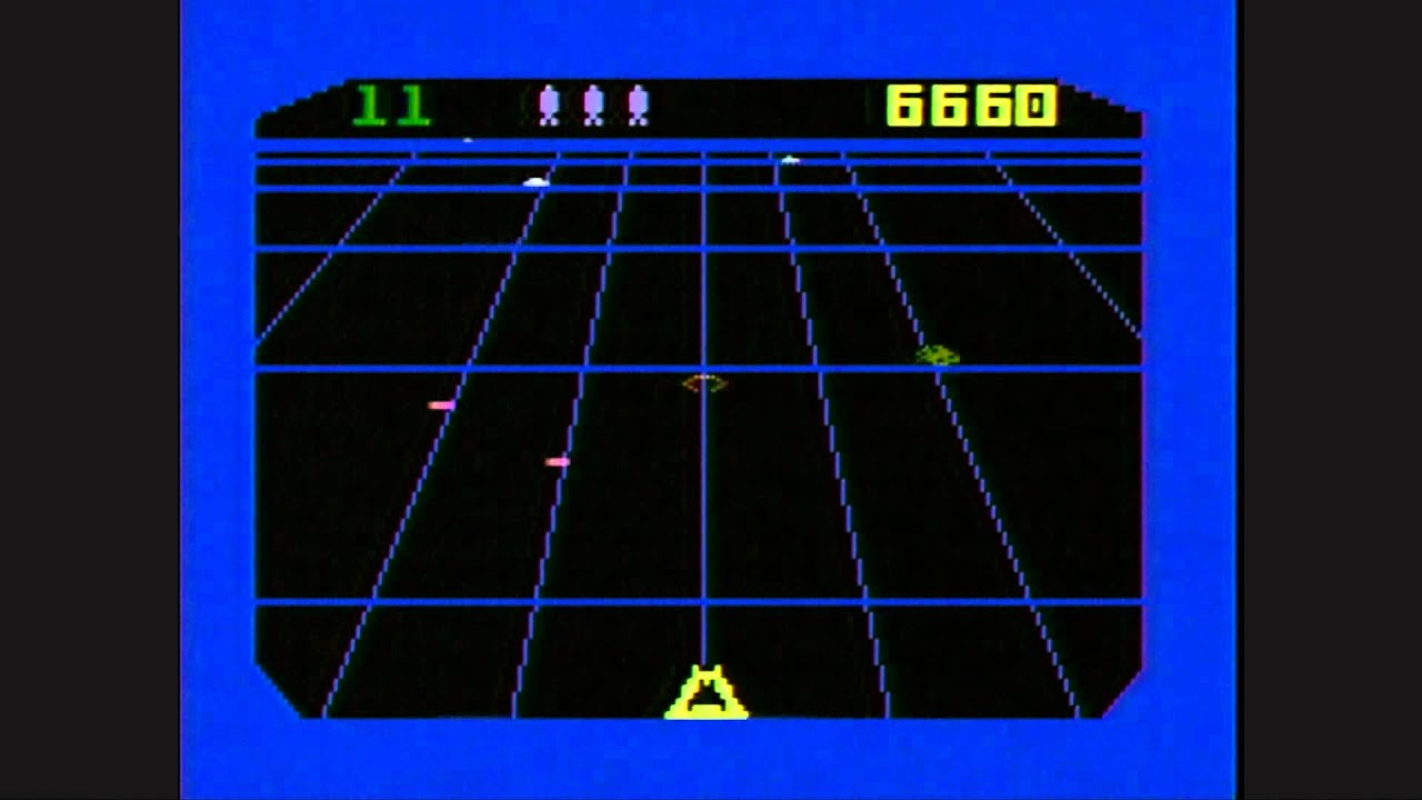 Classic Game Room - BEAMRIDER review for IntelliVision