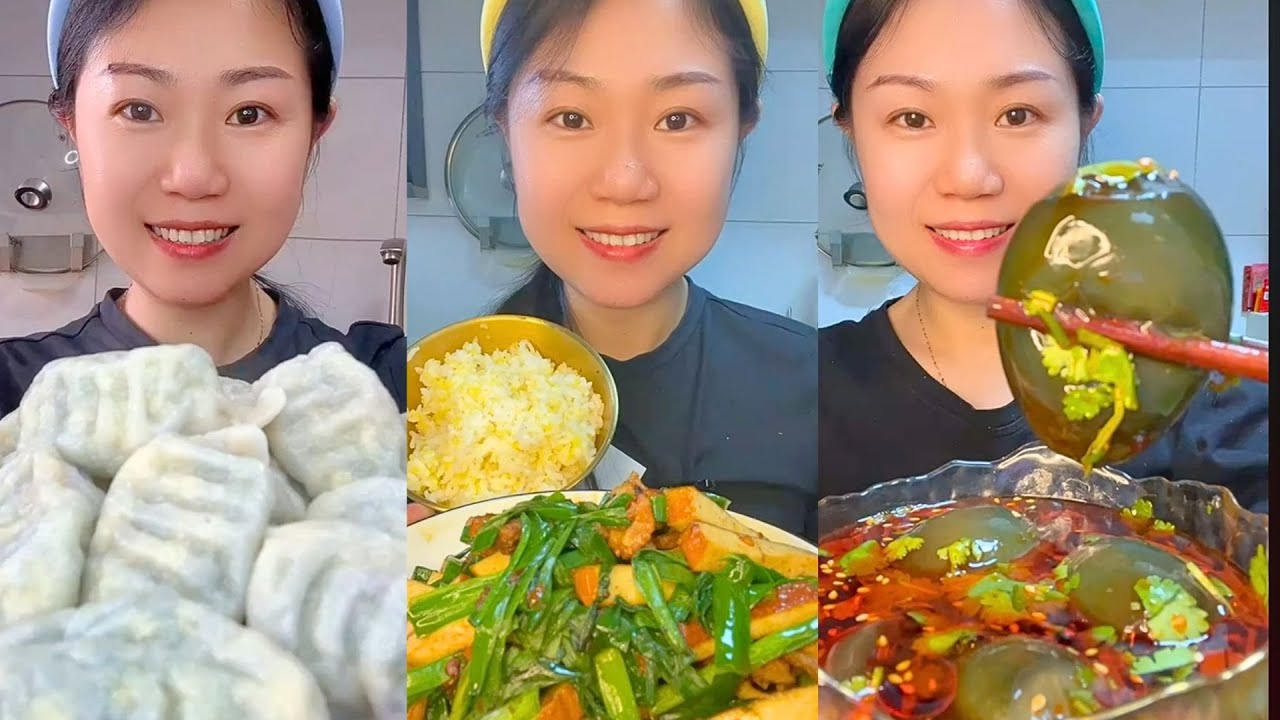Satisfying Chinese Food ASMR – Unique Snacks & Noodles #86