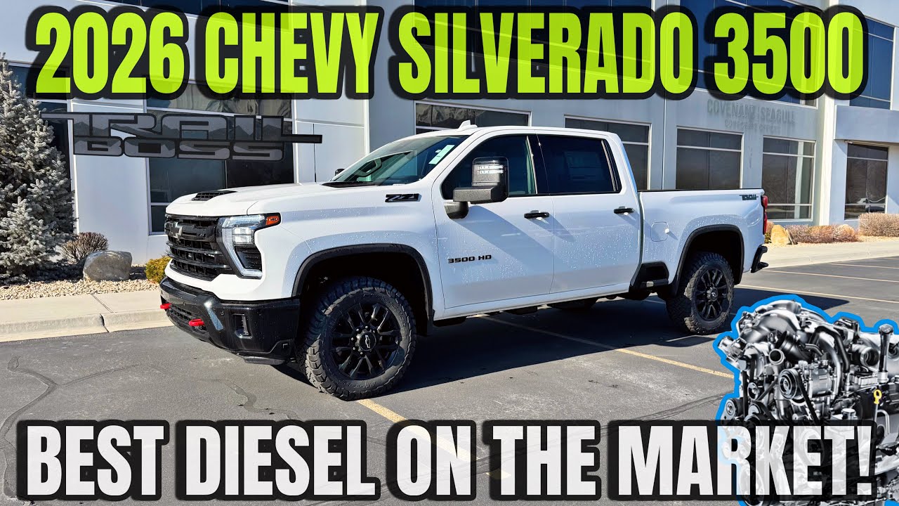 Chevrolet Silverado 3500 LTZ Trail Boss 2026 года: выгодное приобретение почти за 90 000 долларов???