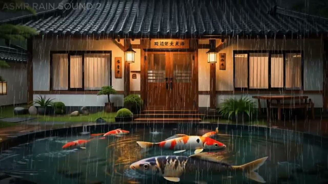 Peaceful Rainfall Sounds for Stress Relief and Sweet Dreams