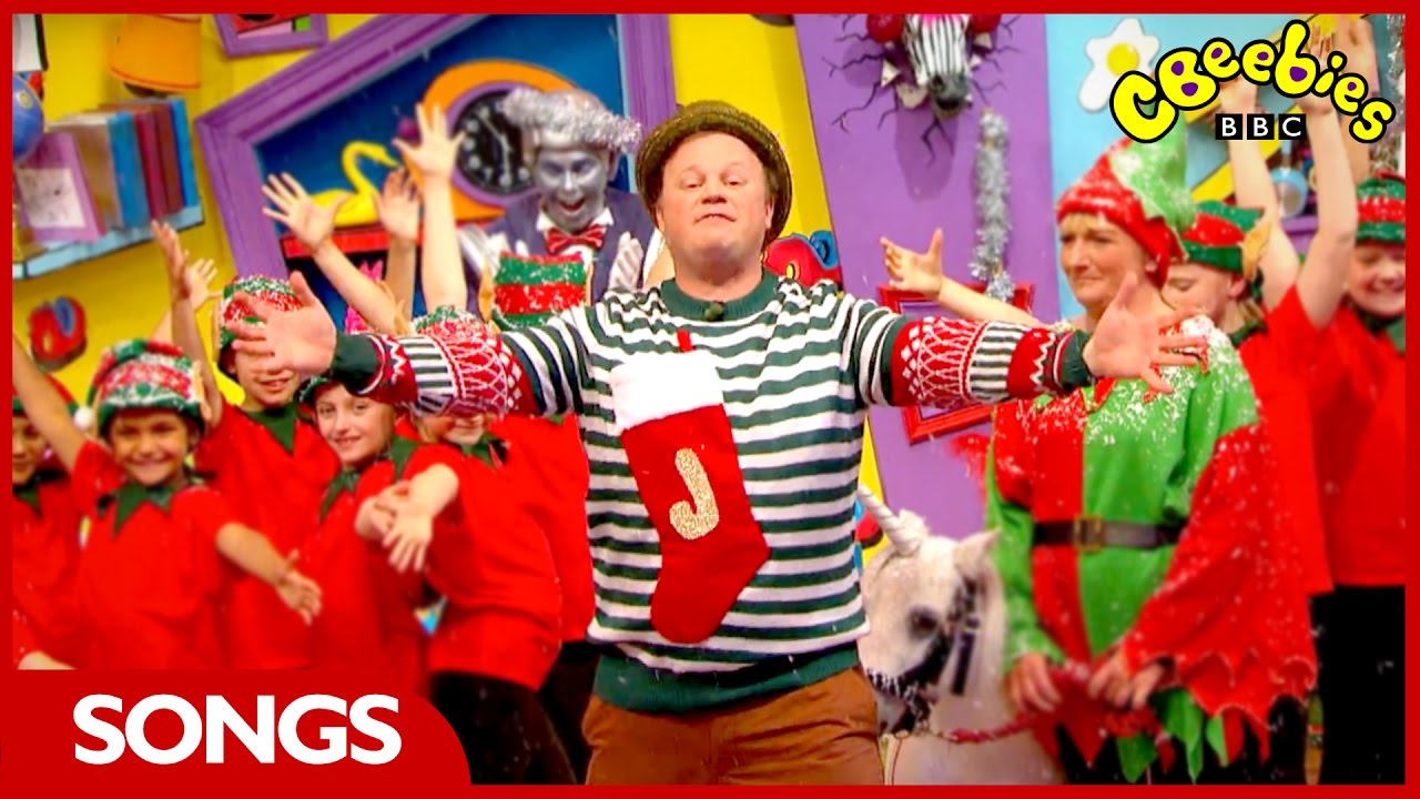 CBeebies Songs | Justin's House | Jingle Bell Rock Karaoke
