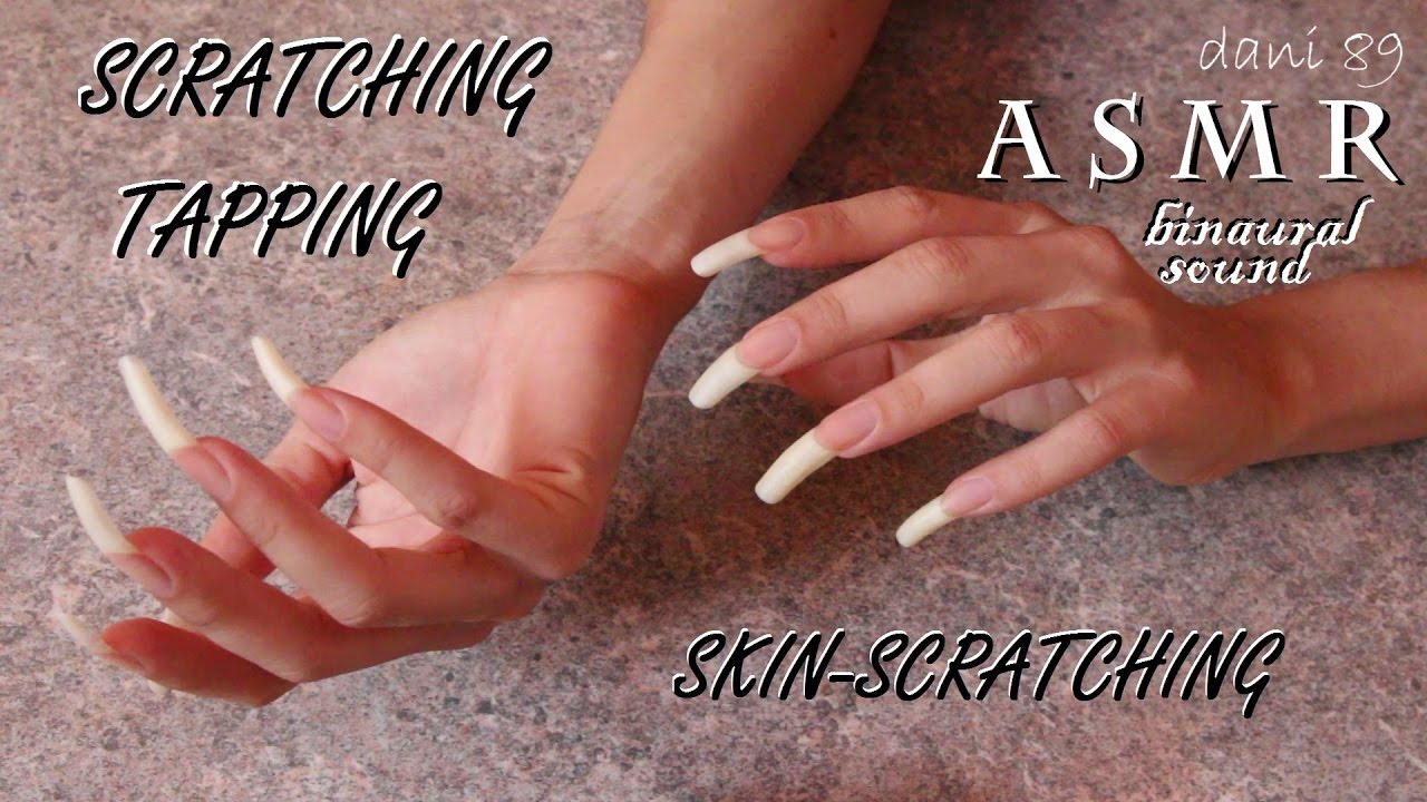 💤 new real binaural ASMR 🎧 👂 nail- SCRATCHING ~ TAPPING ~ SKIN-scratching &more! ✦ ↬ super tingly ↫