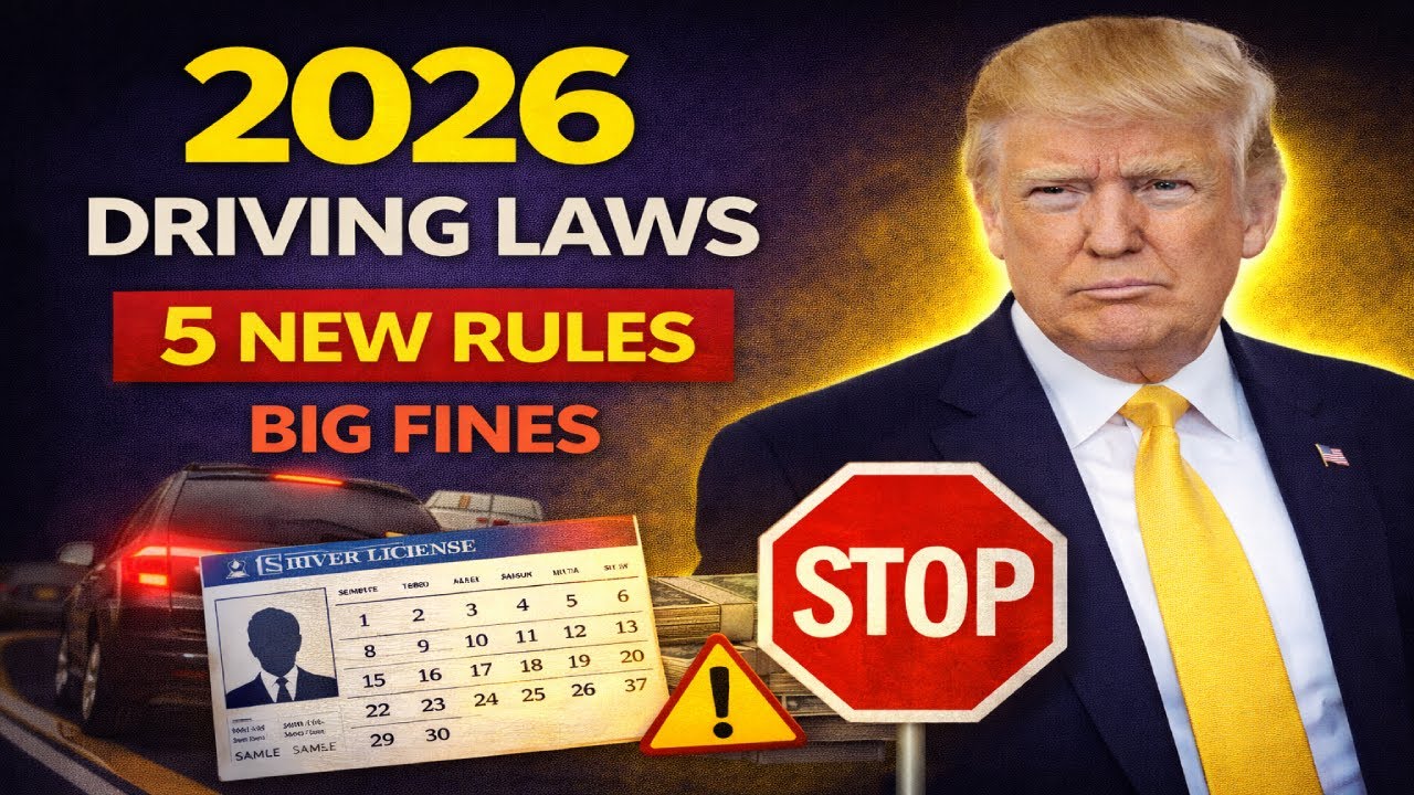 Изменения в правилах дорожного движения в США в январе 2026 года &mdash; 5 новых правил, которые могут ...