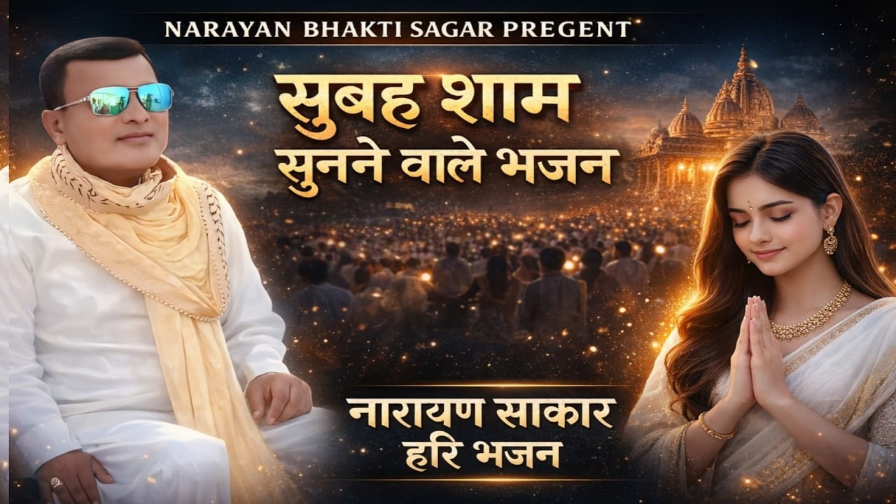 सुबह शाम सुनने वाले भजन | narayan sakar hari ke bhajan नारायण साकार हरि के भजन