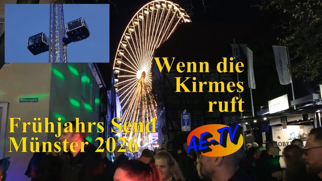 Wenn die Kirmes ruft - Frühjahr Send Münster 2026