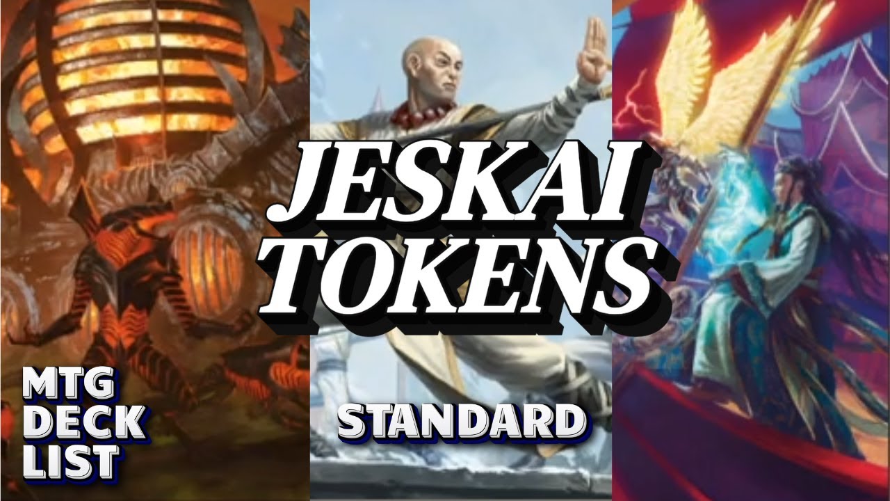Swarming The Field with Tokens! Tarkir Dragonstorm Jeskai Tokens MTG Arena