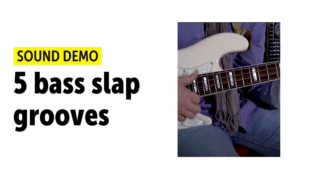5 bass slap grooves that are actually easier to play than they sound