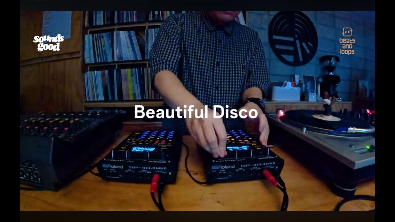 Beats And Loops Vol.1 ~ Beautiful Disco ~ SP-404 Beat Live w/ SP-404MKII @Sounds Good