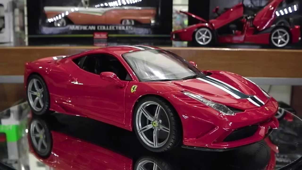 Revisión 1:18 / Ferrari 458 Speciale & LaFerrari, de Bburago