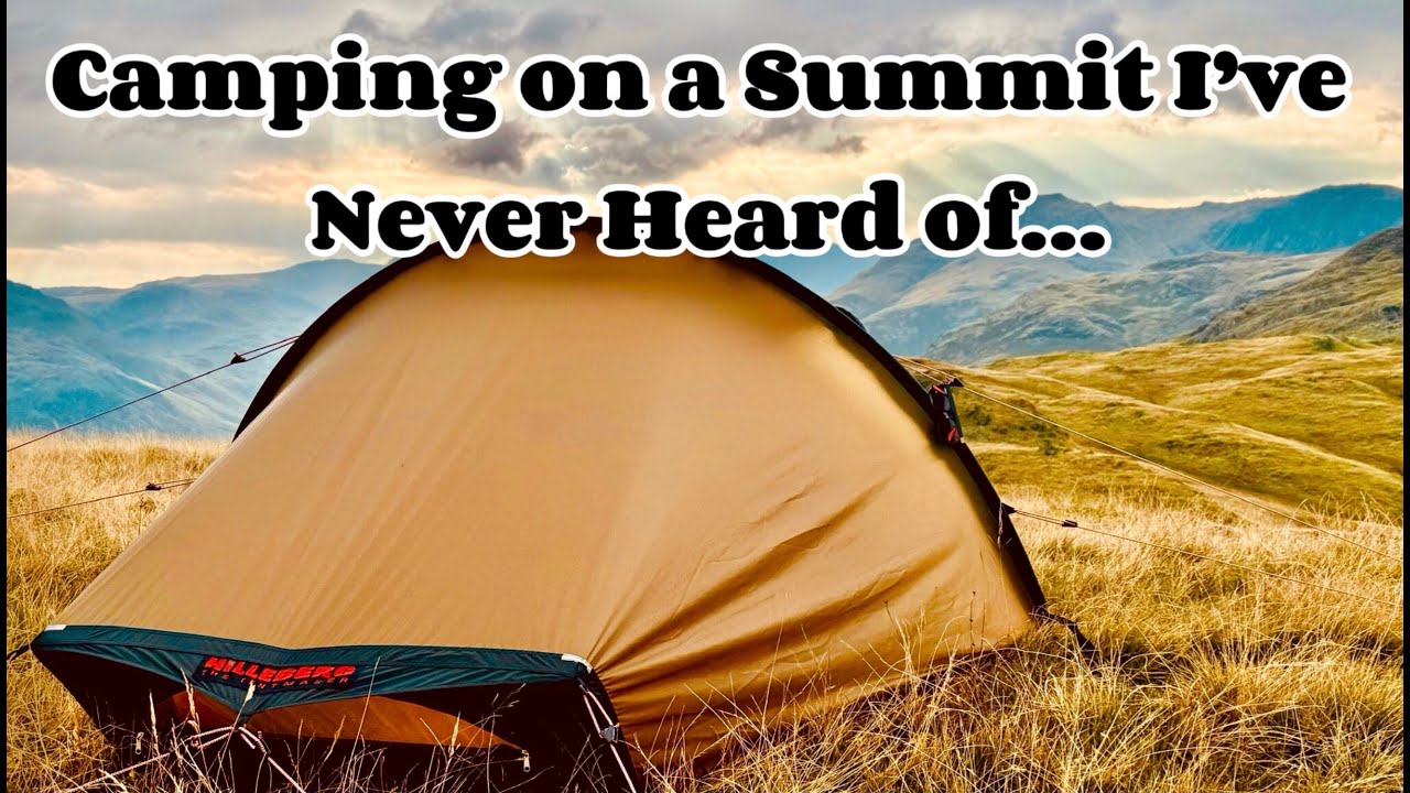Lake District Wild Camp, Rydal Caves, Loughrigg Fell, Silver How & a look at the Hillerberg Anaris
