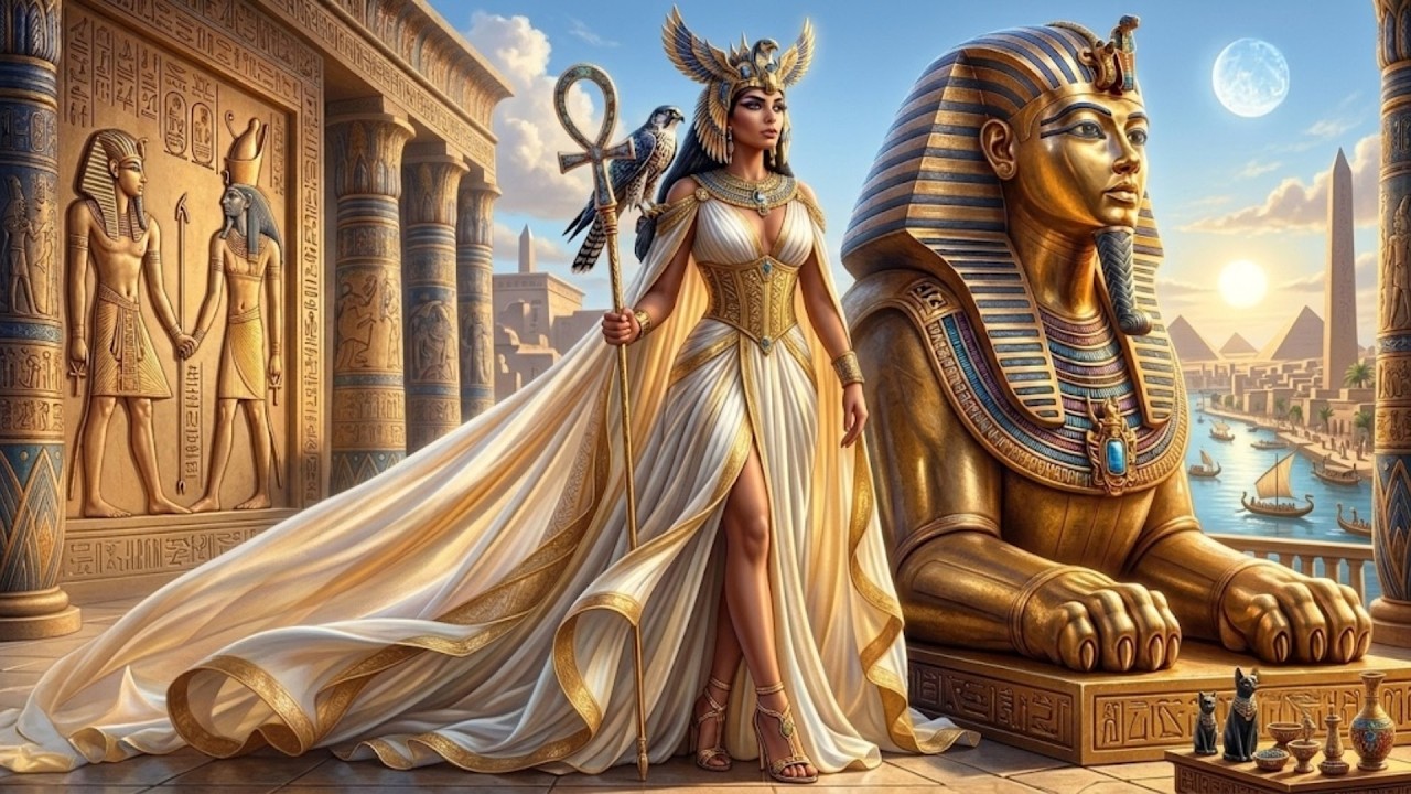 Mysteries of the Nile River 🌊 Ancient Egypt Relaxing Music & Fantasy Art