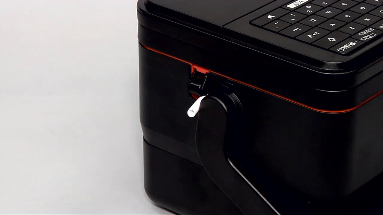 Product - P-touch - PT-E850TKW - How to create serialized tubes labels