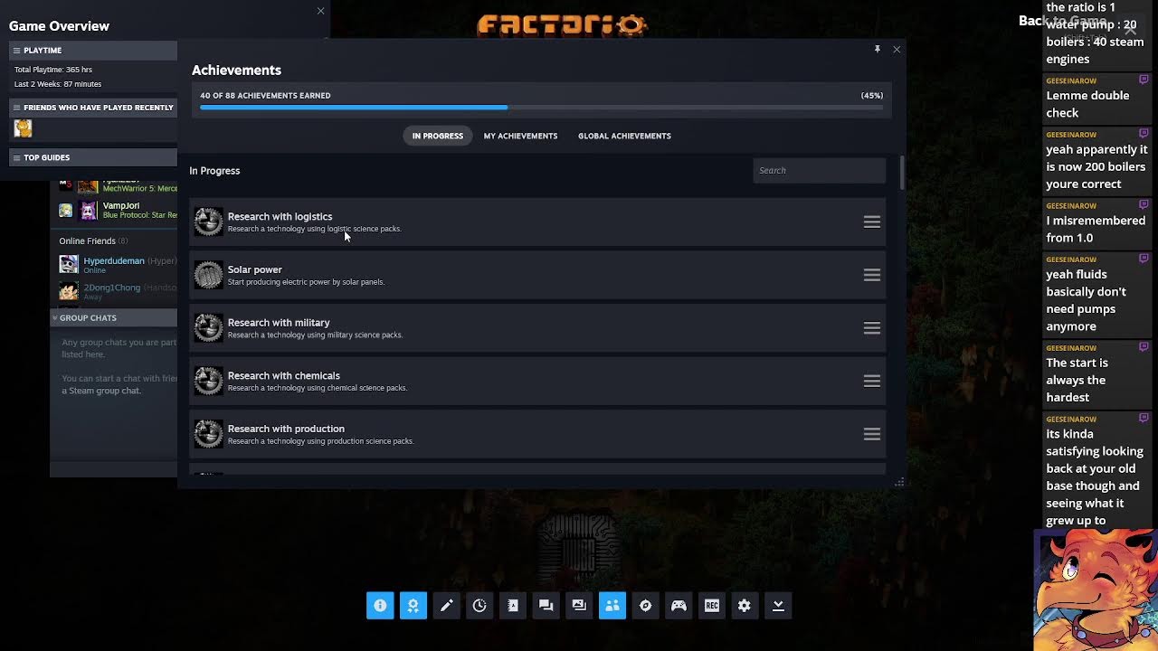 Factorio stream attempt 2025