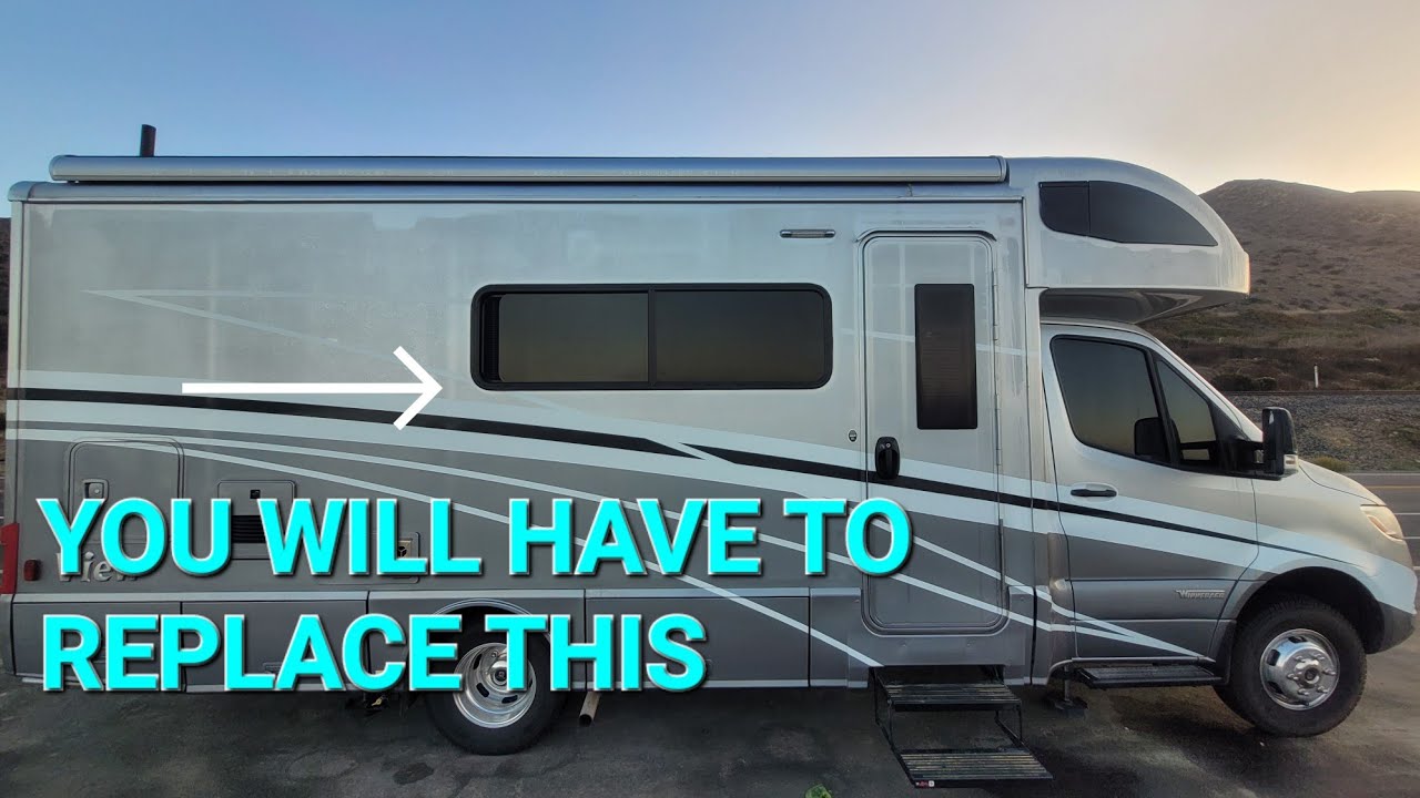 WINDOW SEAL REPAIR in My WINNEBAGO or ANY RV
