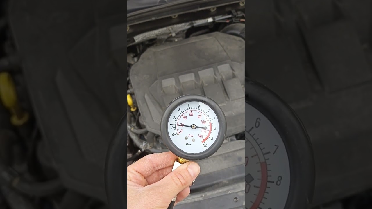Измерение давления масла 1,8 tsi Octavia a7