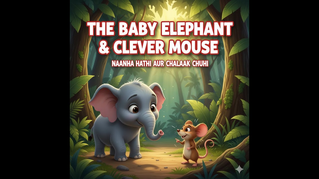 The Elephant and the Clever Mouse | Fun Story for Kids