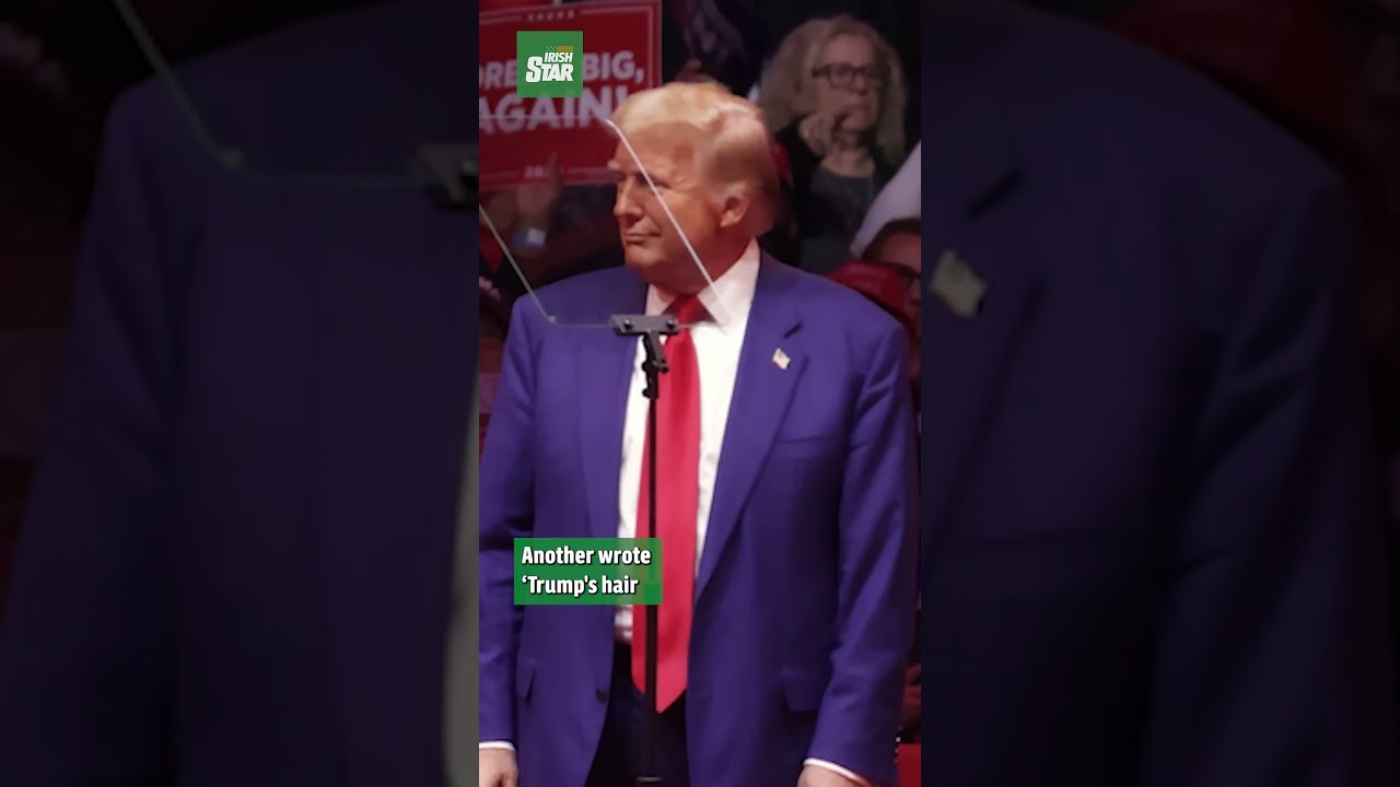 Trump accused of wearing a 'wig' as he looks dramatically different in Las Vegas