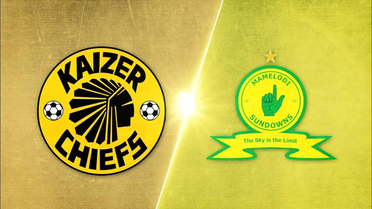 With another banger ⚫✌️Kaizer Chiefs vs👆 Mamelodi sundowns