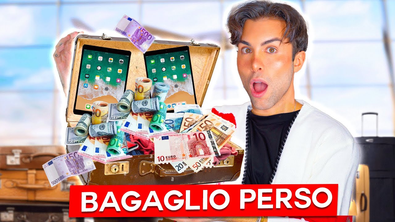 HO COMPRATO UN BAGAGLIO SMARRITO *PIENO DI SOLDI* | GIANMARCO ZAGATO