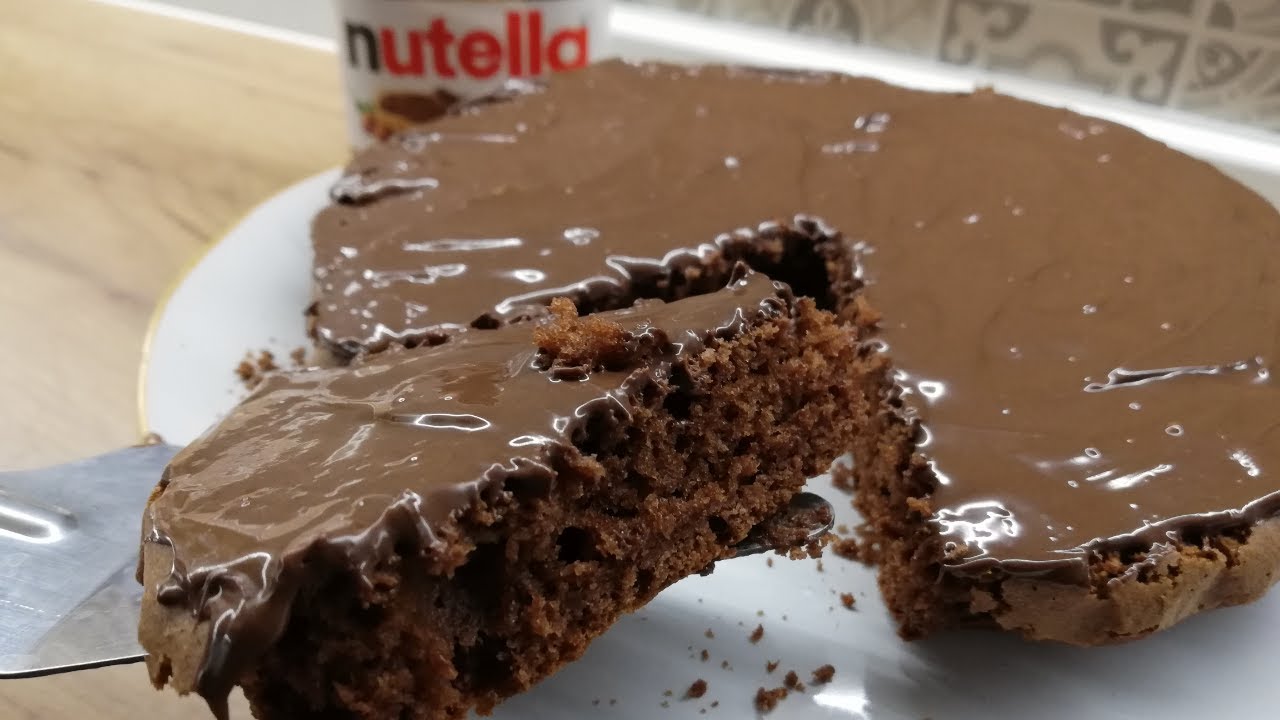 4 INGREDIENT NUTELLA CAKE/EASY CHOCOLATE CAKE