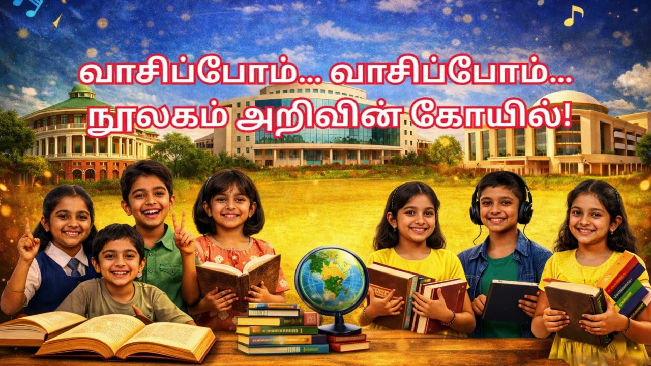 🎵 “அறிவின் கோயில் – பொது நூலகப் பாடல்” 🎵