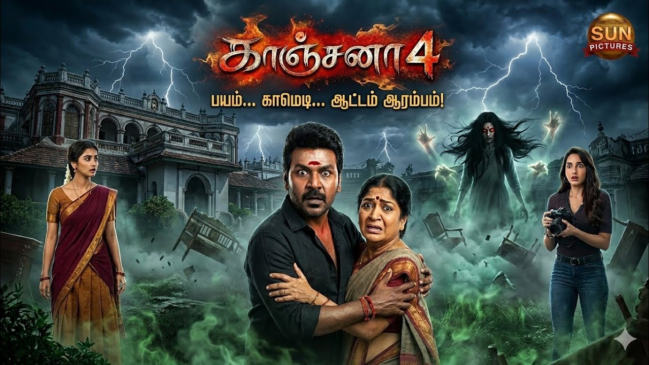 Kanchana 4 Promo: The Ultimate Horror-Comedy Sequel | Raghava Lawrence | Pooja Hegde & Nora Fatehi