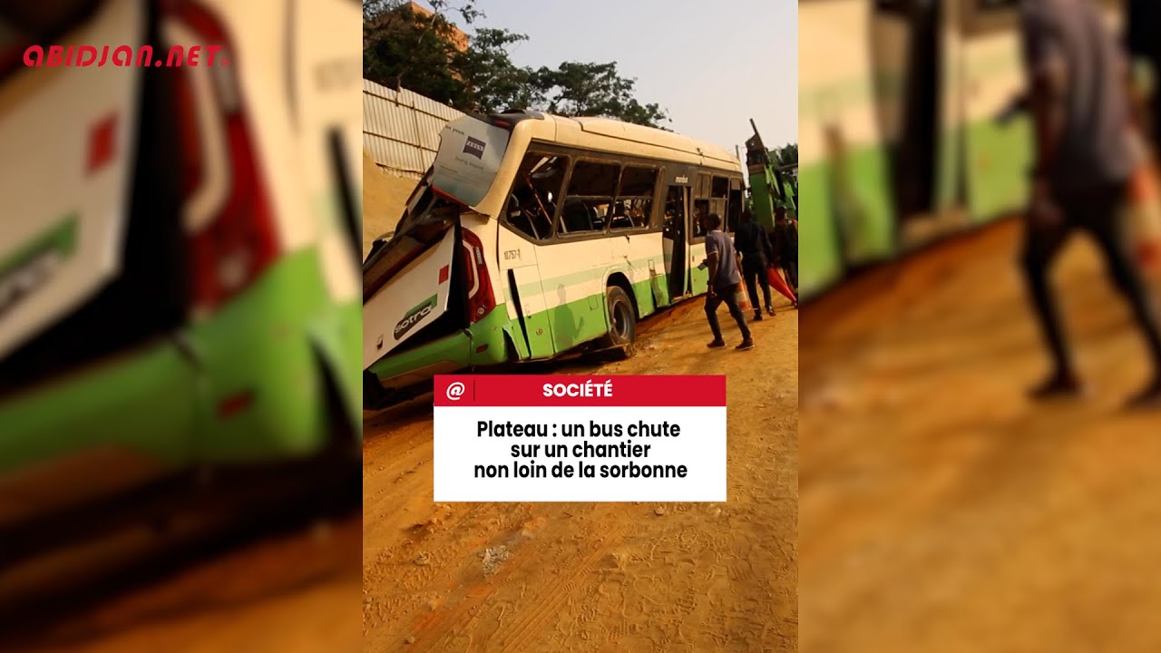 Plateau: un bus chute sur un chantier non loin de la sorbonne