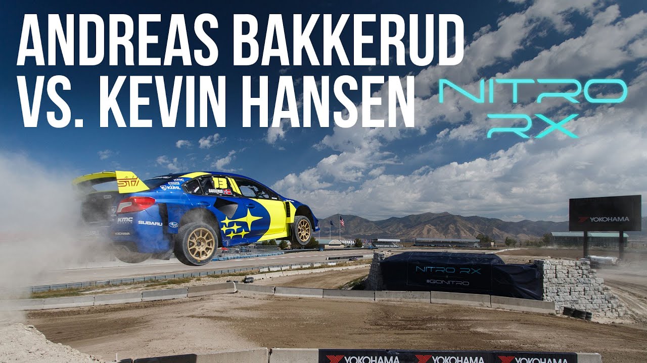 Andreas Bakkerud vs. Kevin Hansen | Nitro Rallycross Battle Bracket Race 4